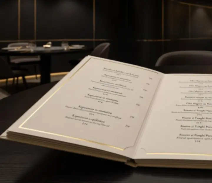 Detail servírovaného jedla z menu reštaurácie RoyaVento