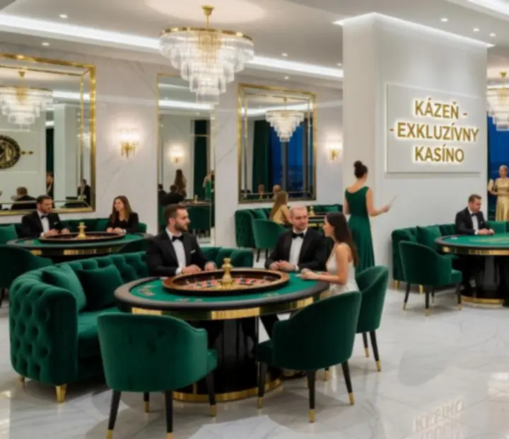 Elegantný interiér kasína RoyaVento